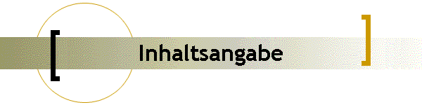 Inhaltsangabe